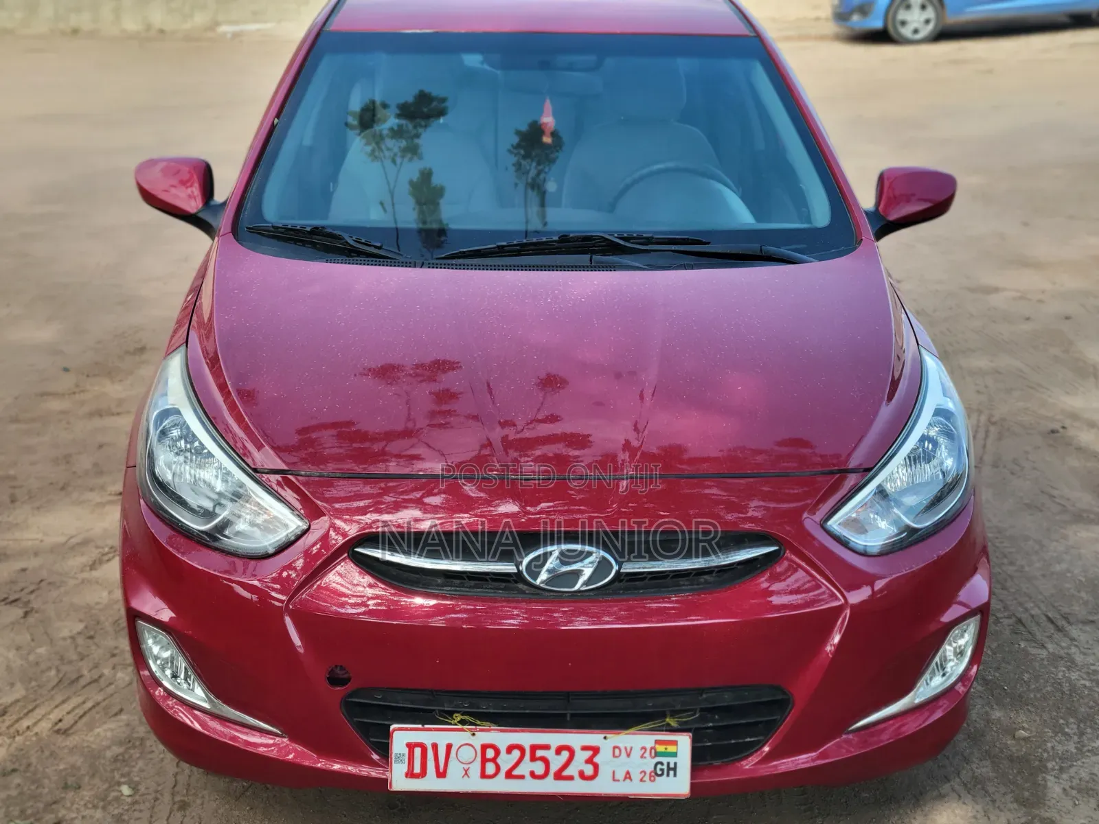 Hyundai Accent 2017 Red
