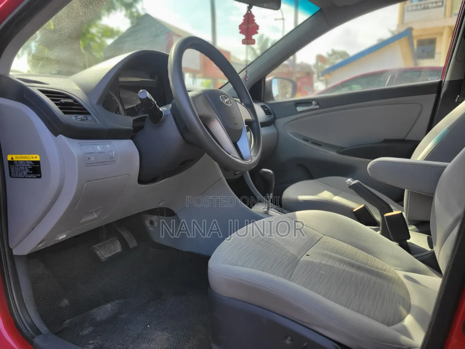 Hyundai Accent 2017 Red