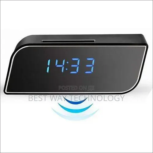 Table Clock Wireless Hidden Camera