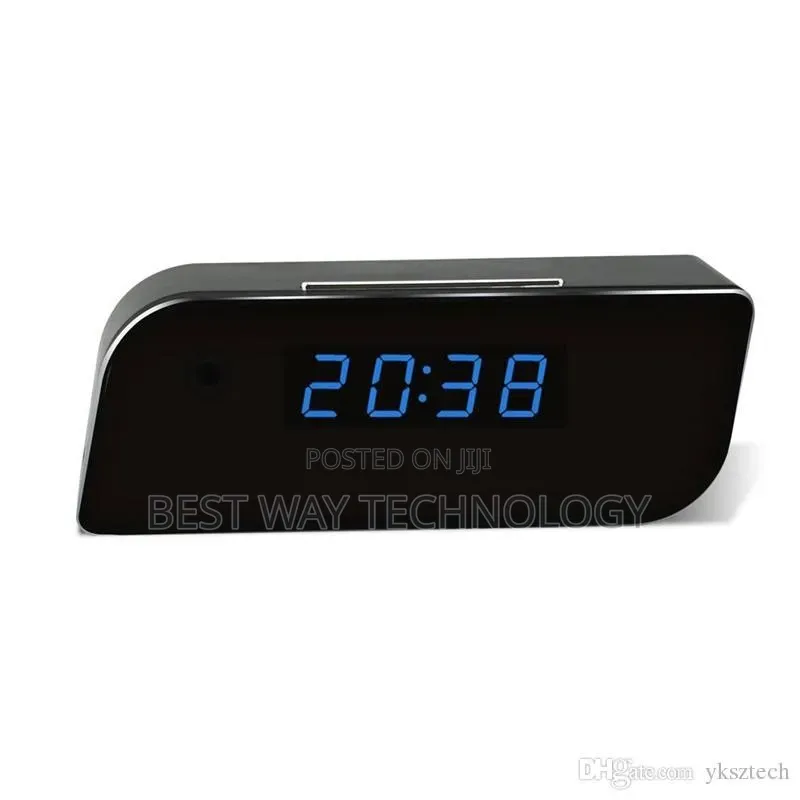 Table Clock Wireless Hidden Camera