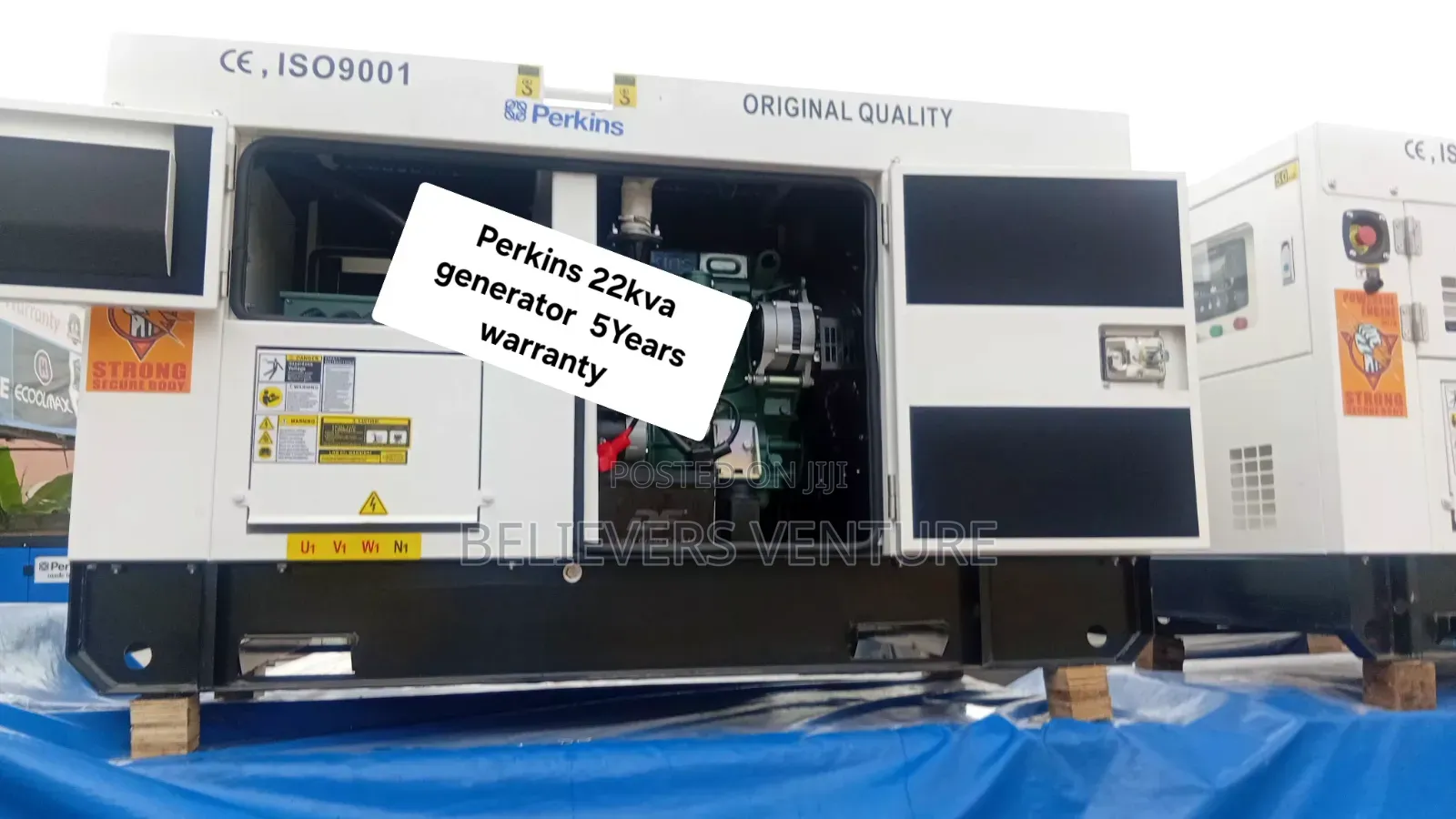 Perkins 22KVA Genset – Superior Power, Built to Last