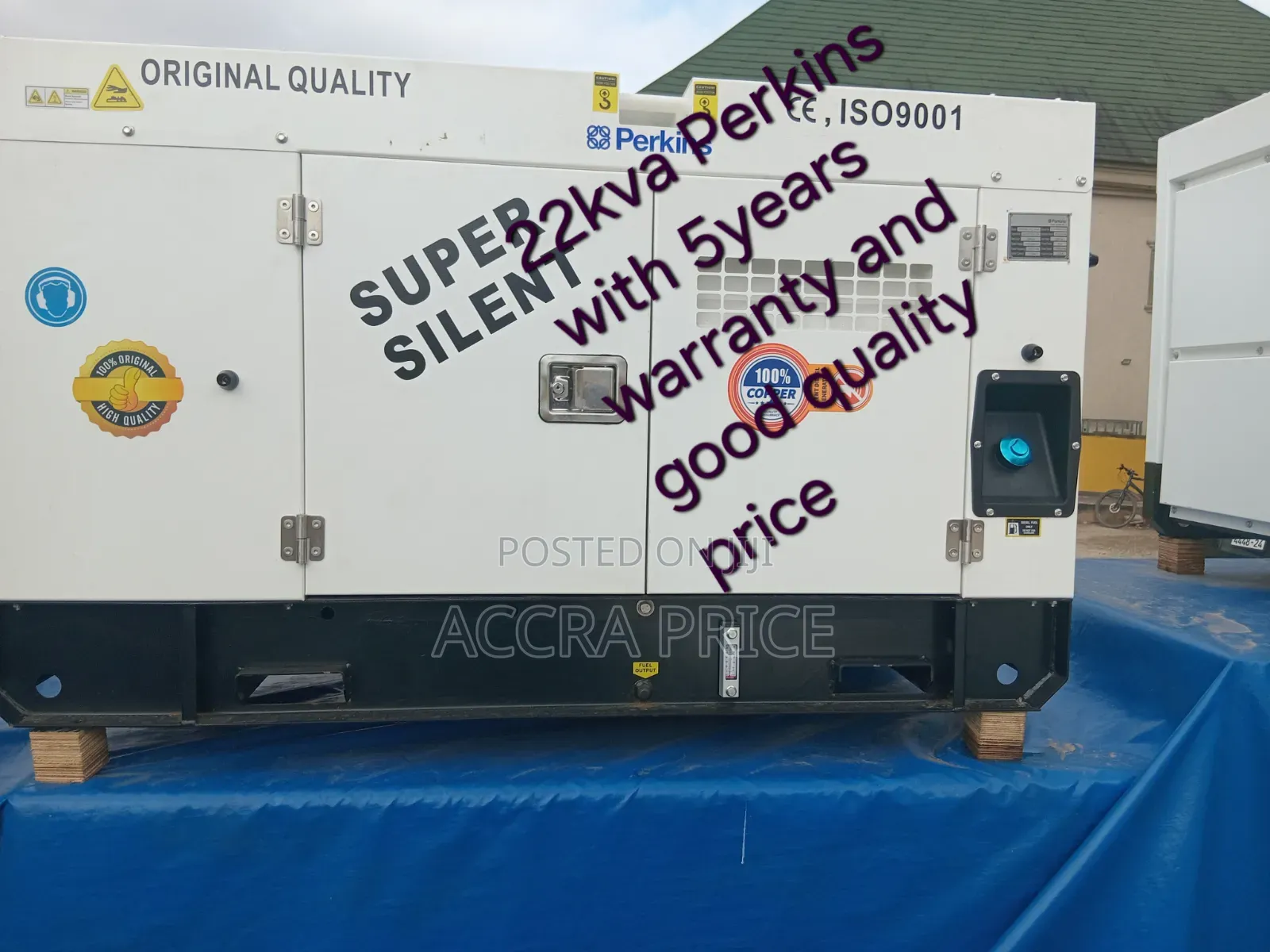 Perkins 22KVA Diesel Genset – Quality Diesel Generator for Smooth