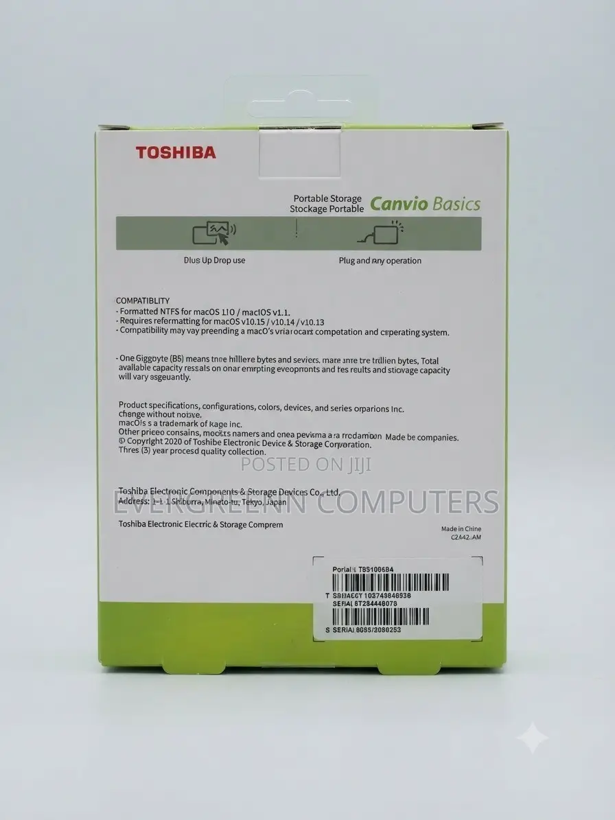 250GB External Hard Drive