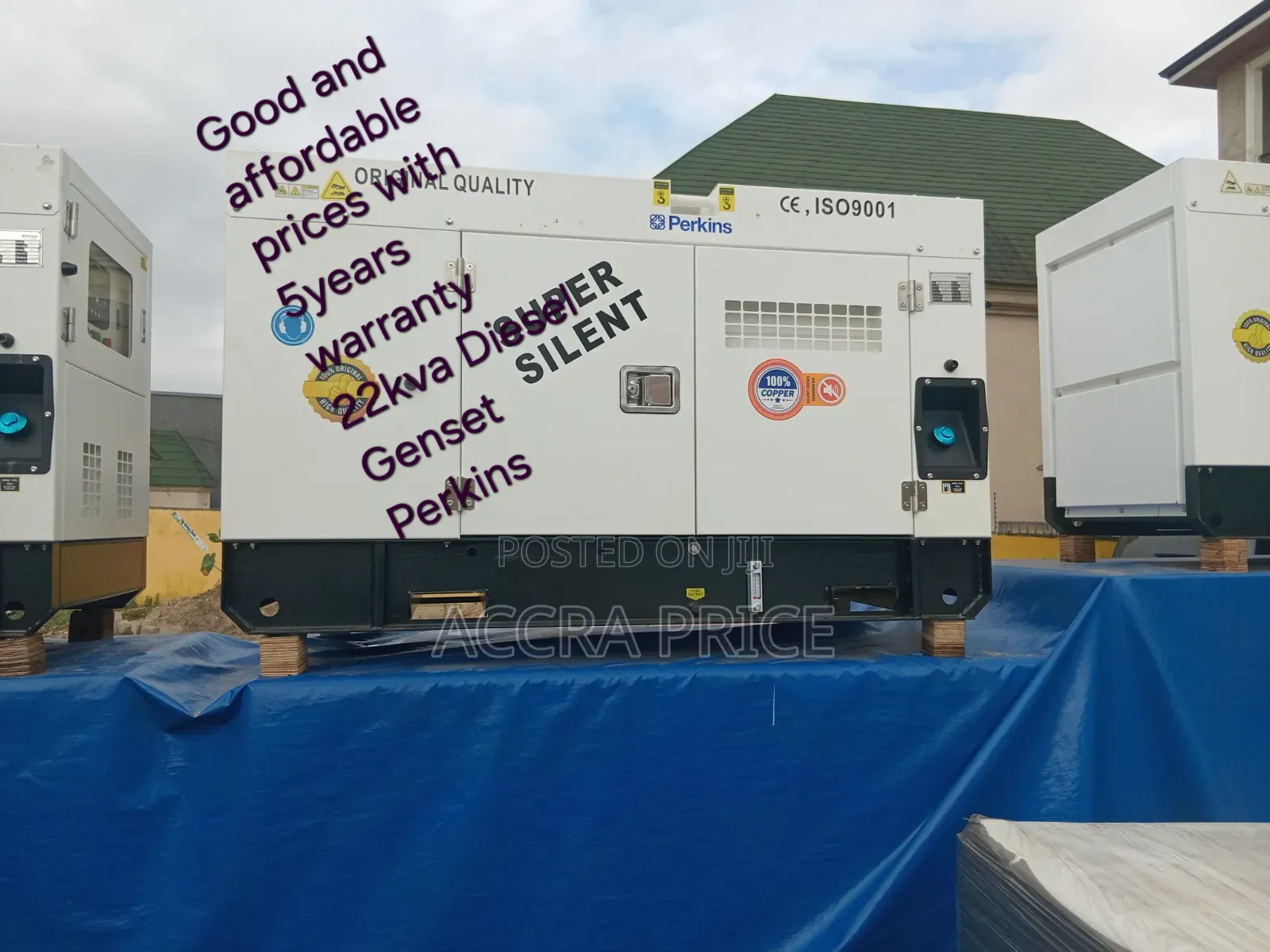 Affordable Price Perkins 22KVA Diesel Generator – Heavy Duty Quality