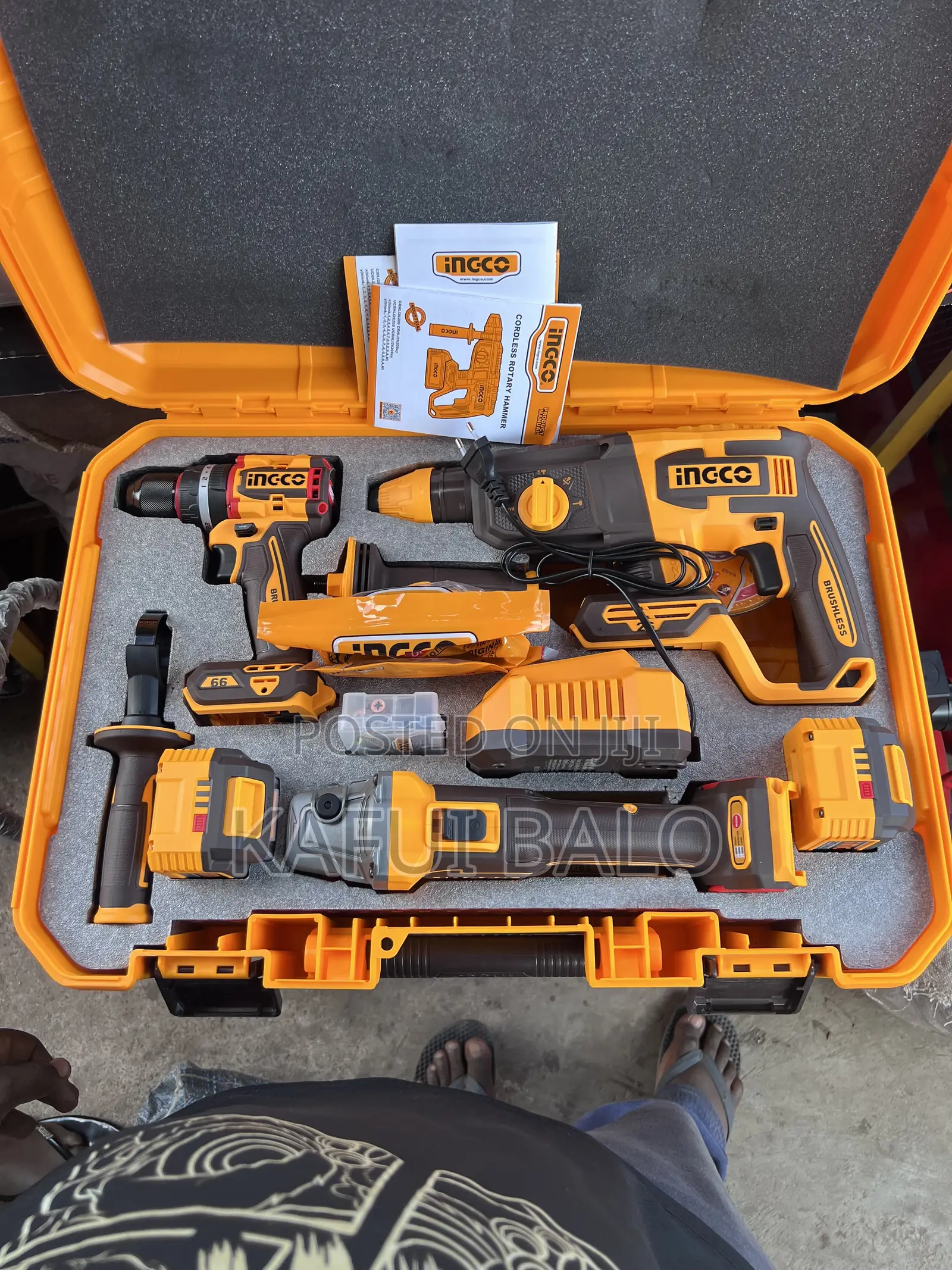 Cordless 3pcs Combo Kit