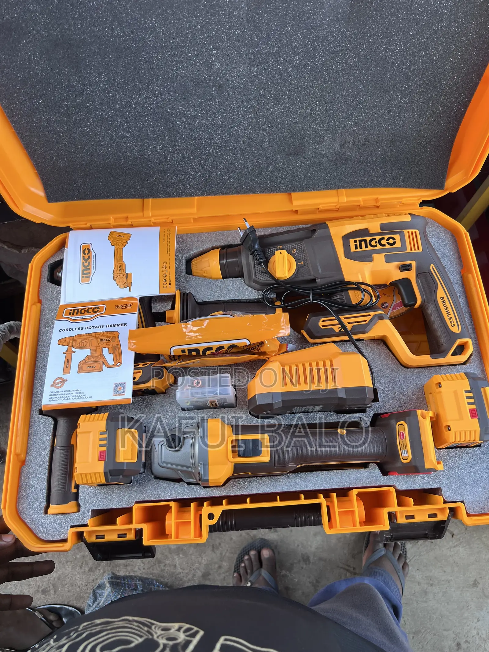 Cordless 3pcs Combo Kit