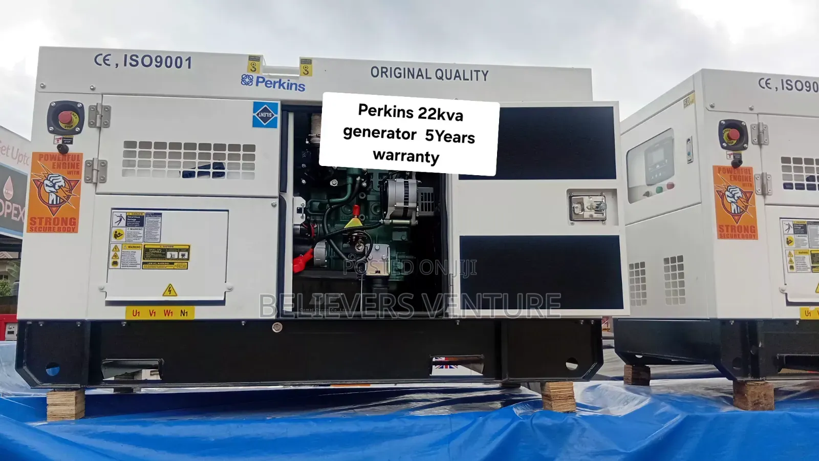 Perkins 22KVA Generator – Heavy-Duty Power for Every Business