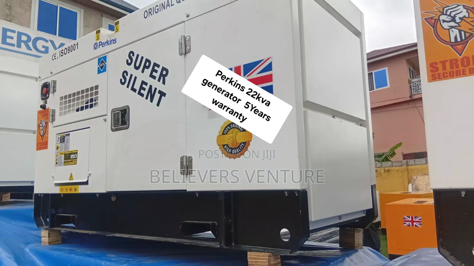 Perkins 22KVA Diesel Genset – Efficient Long-Lasting Power