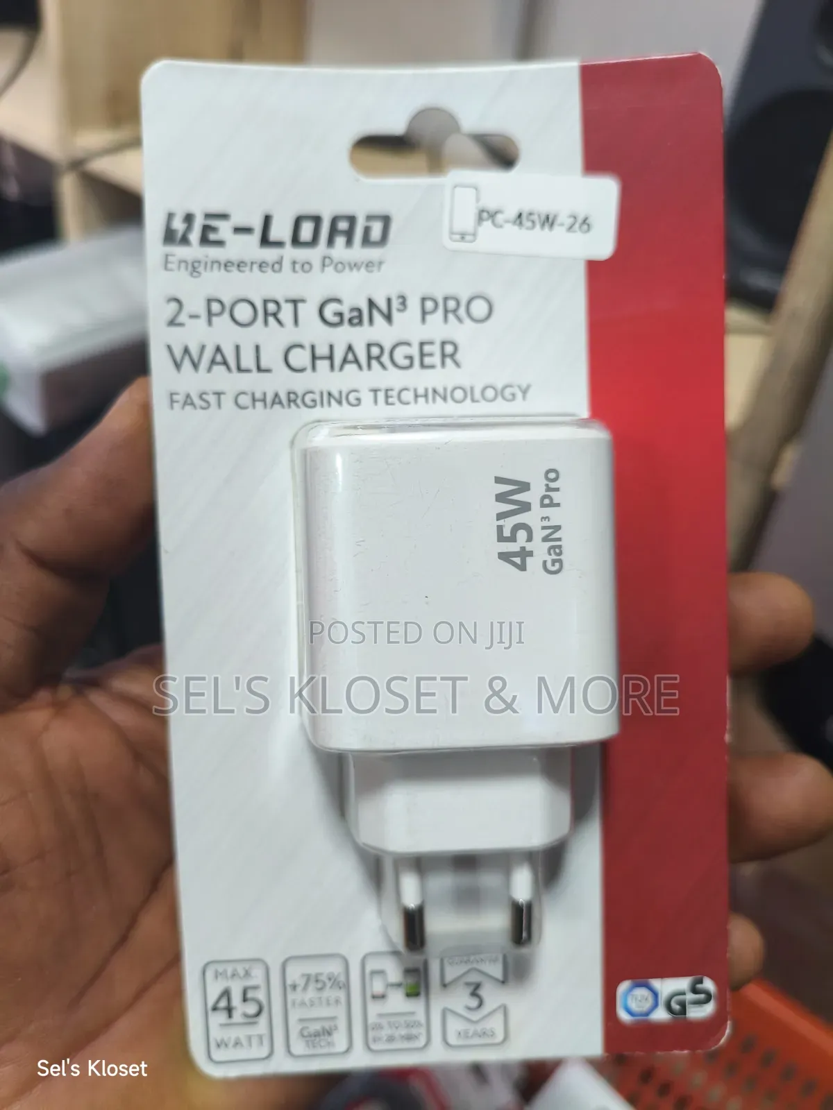 RE-LOAD 2-Port \Text{GaN}^3 Pro Wall Charger