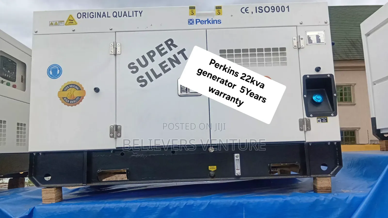 Perkins 22KVA Generator – Serious Power for Serious Needs