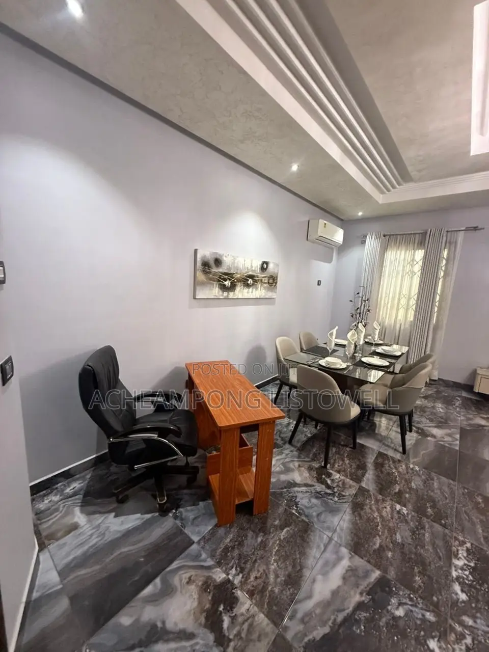 Furnished 4bdrm House in A, East Legon for rent