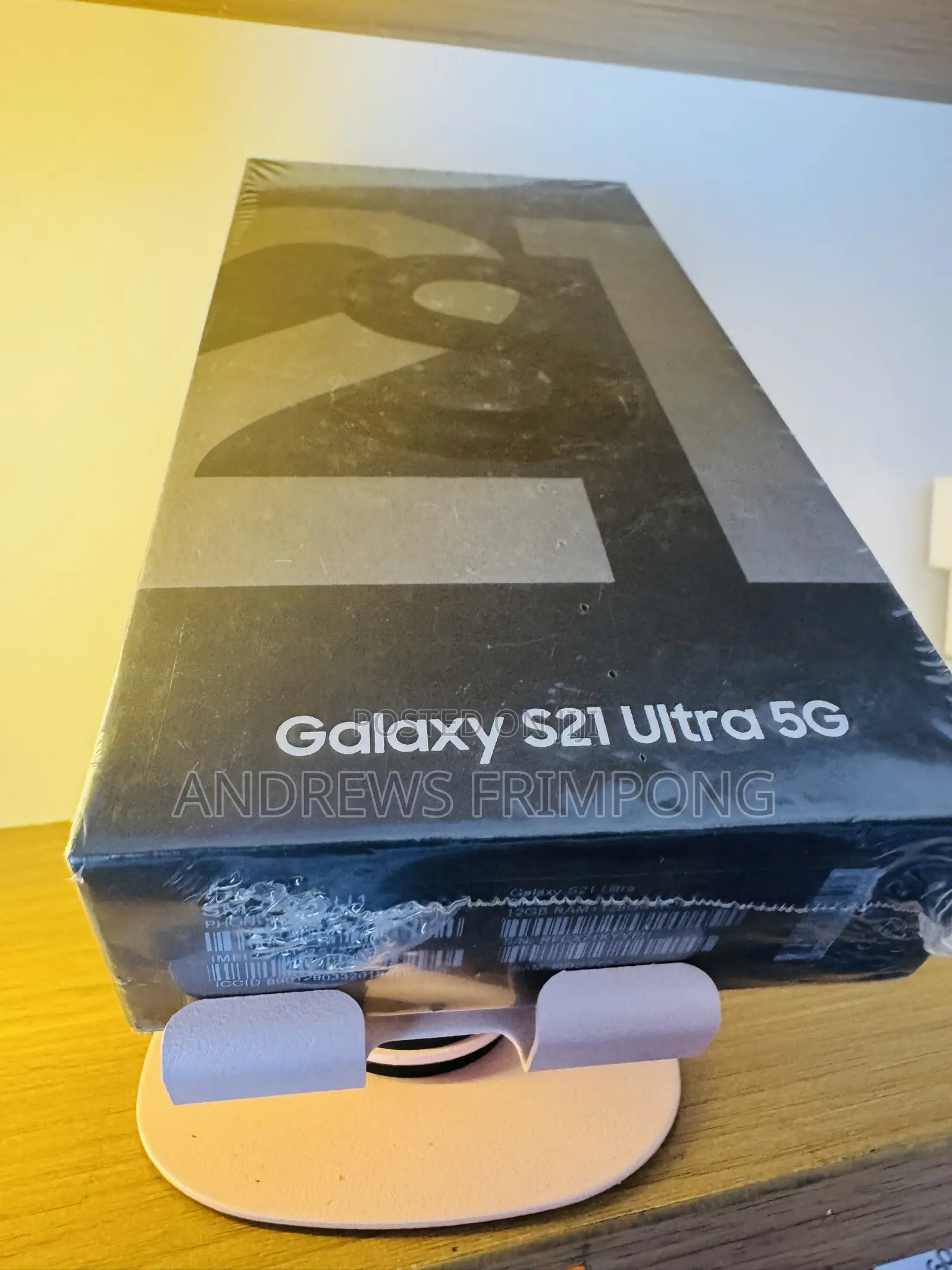 New Samsung Galaxy S21 Ultra 5G 128 GB Silver