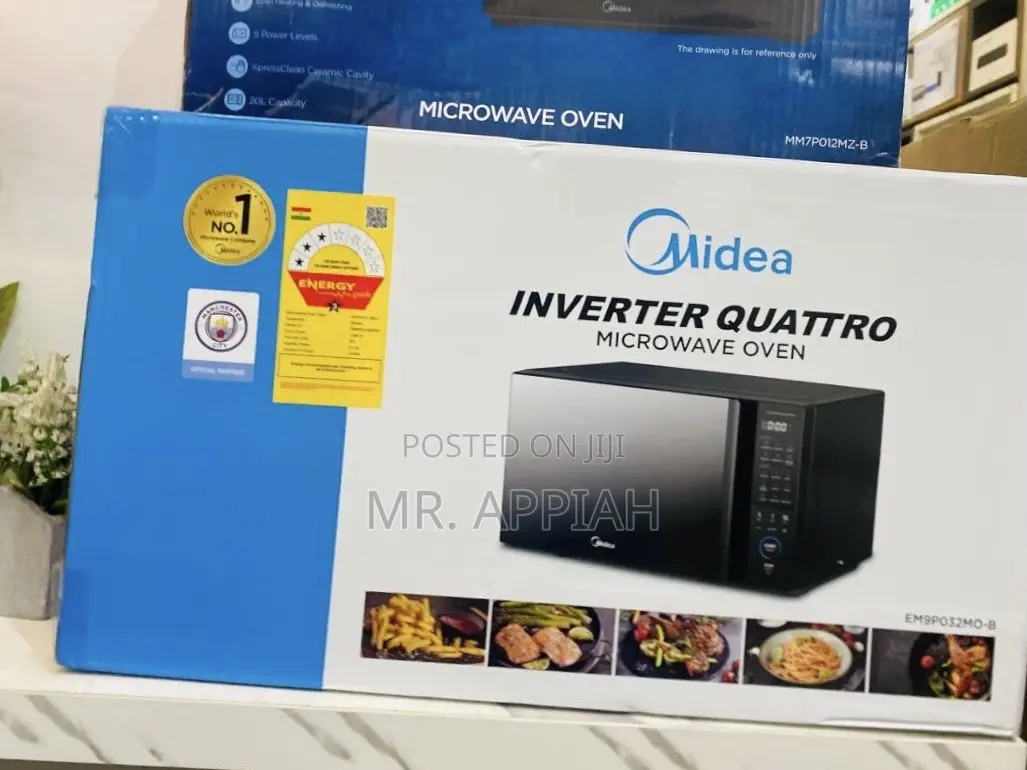 Super Classic Midea 30Liters Microwave(Black) 