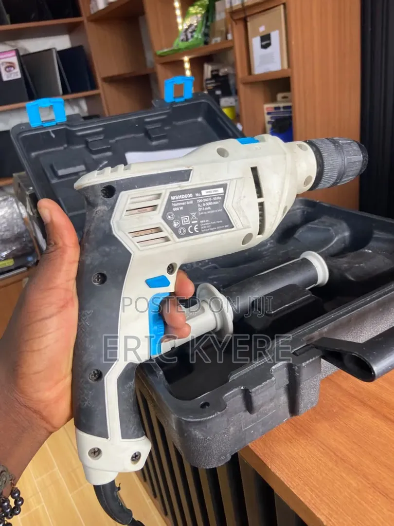 Mac Allister 600W Corded Hammer Drill (MSHD600) With Carry Case