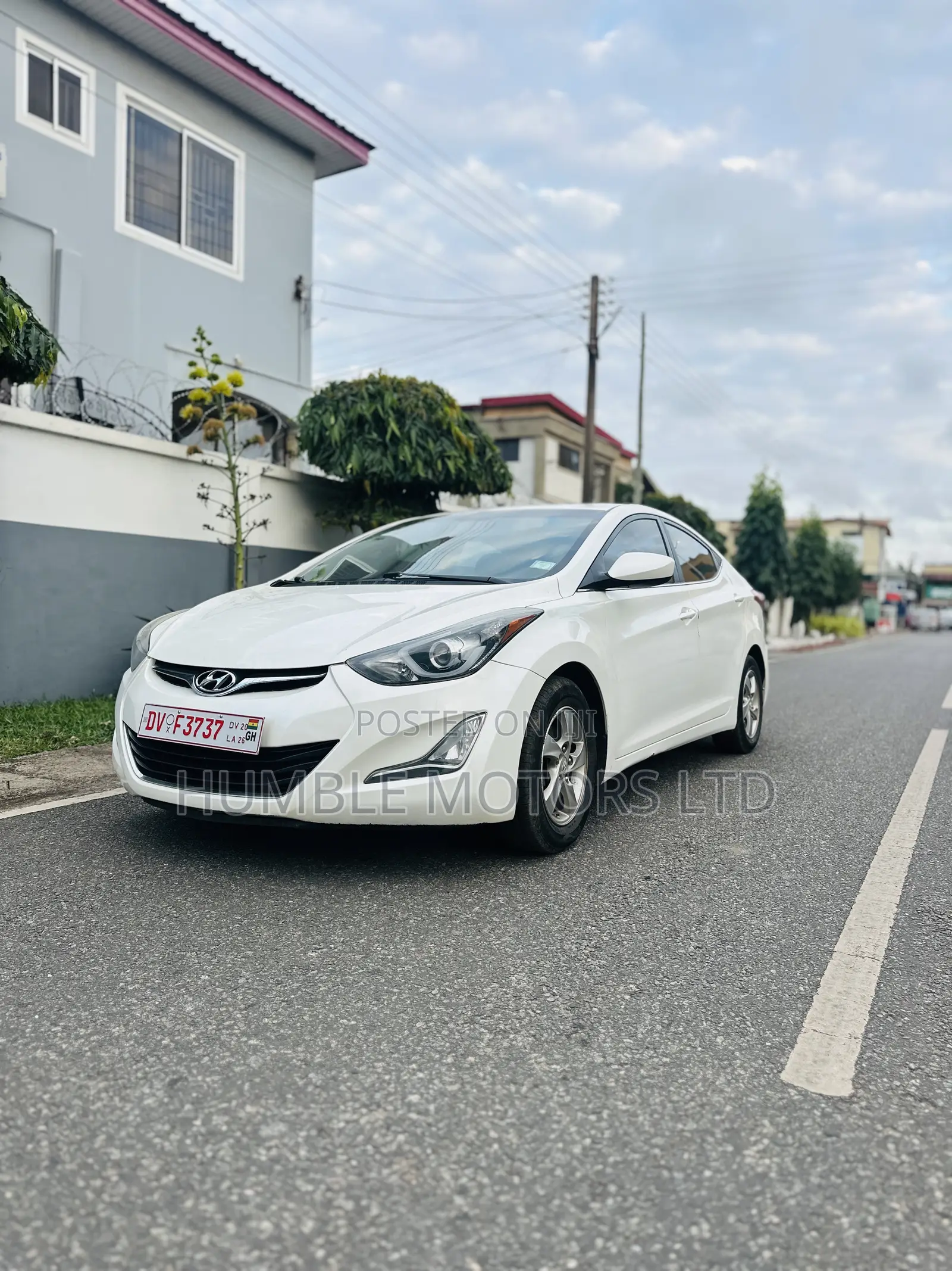 Hyundai Elantra 2015 White