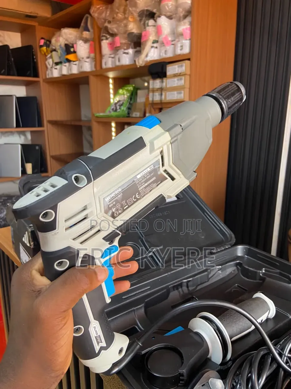 Mac Allister 900W 2-Speed Hammer Drill (MEHD900) With Carry Case