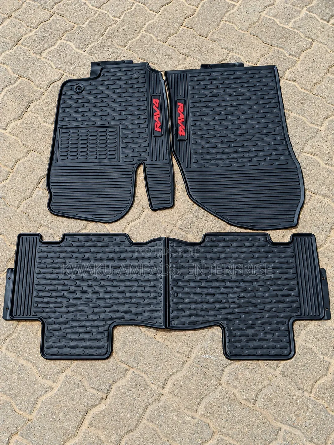 Toyota Rav4 3D Heavy-Duty Car Floor Mat Set – Premium Rubber