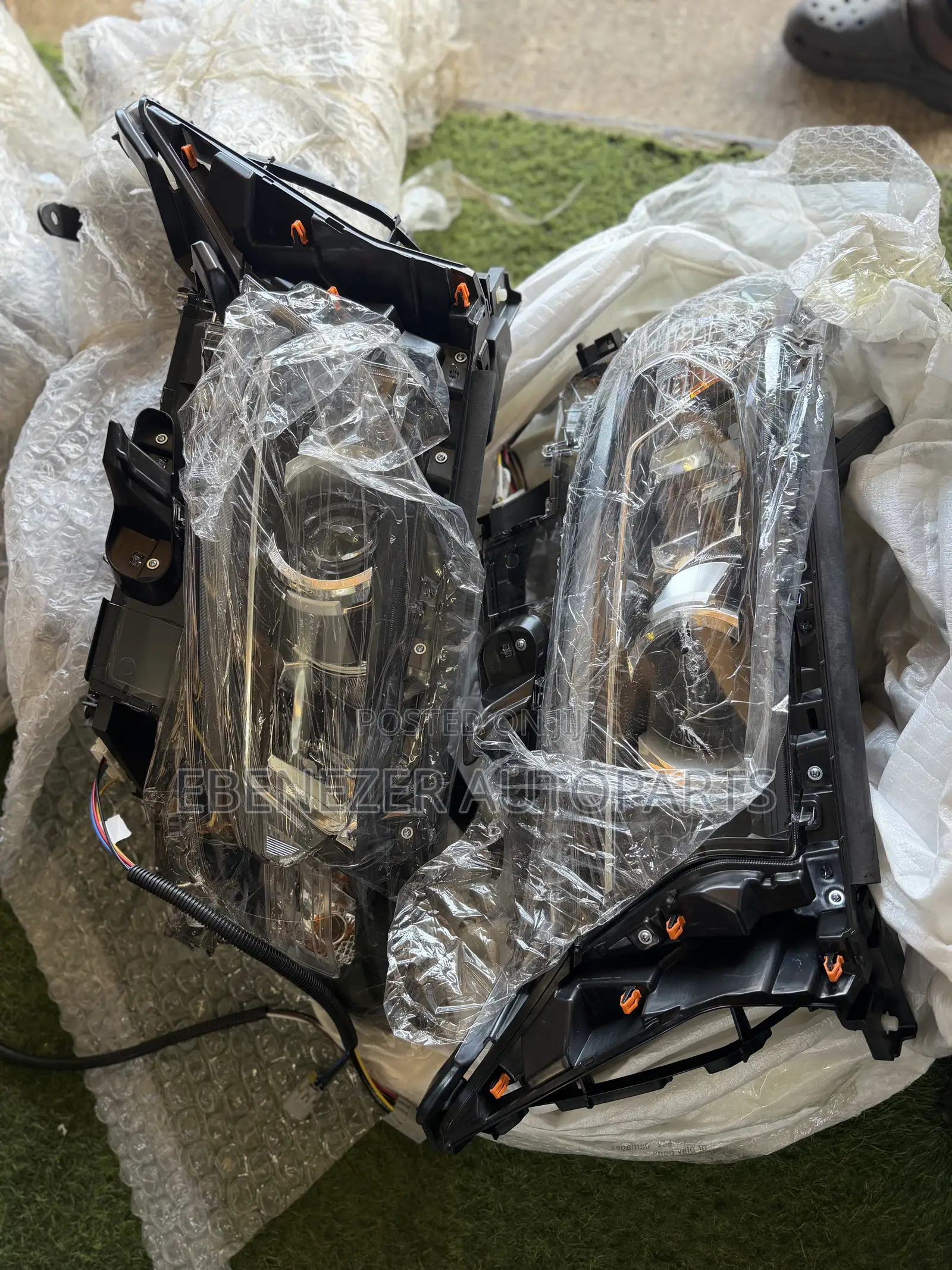 Toyota Land Cruiser Prado Upgrade Headlights 2018 2019 2020 2021 2022