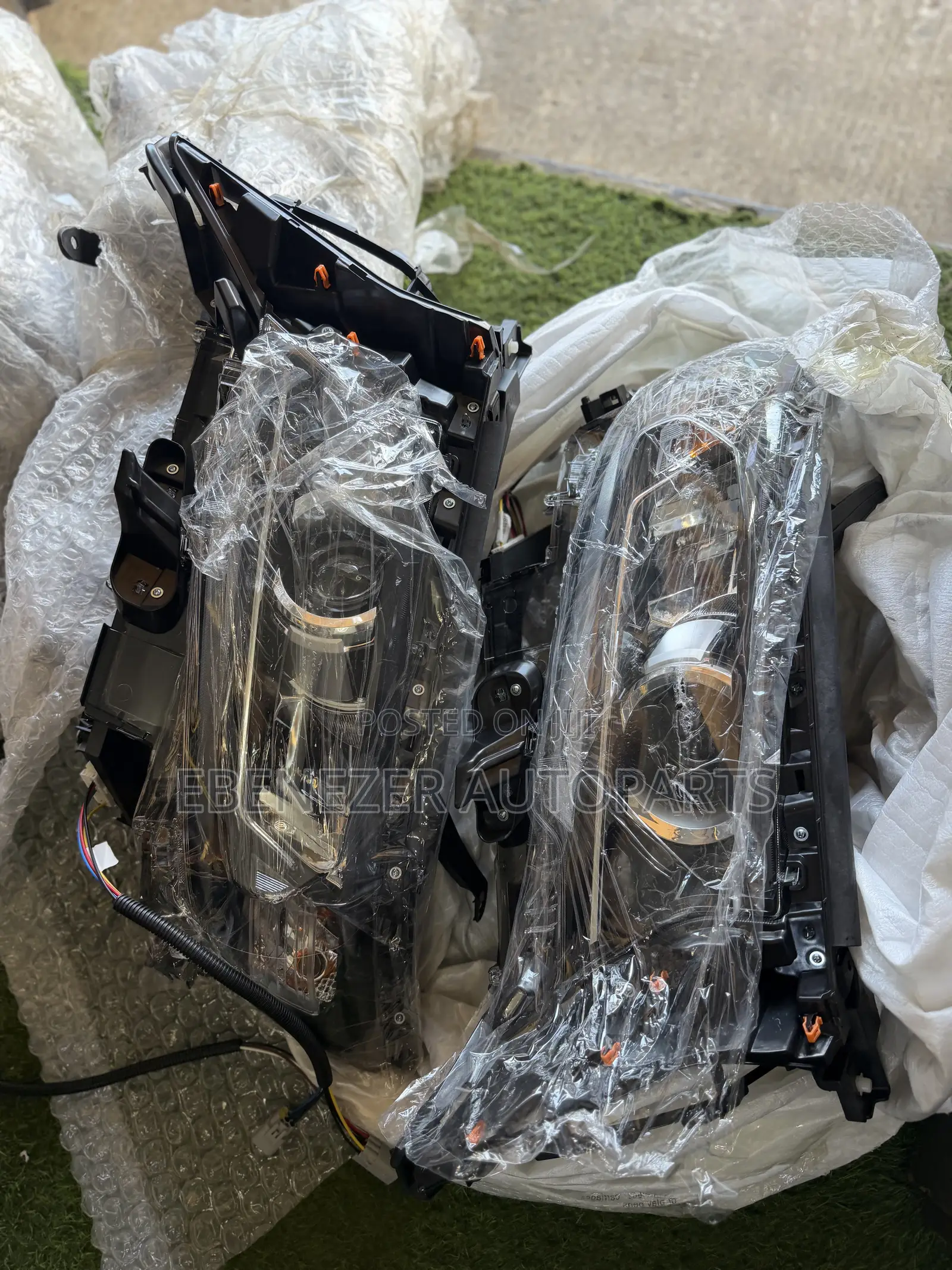 Toyota Land Cruiser Prado Upgrade Headlights 2018 2019 2020 2021 2022