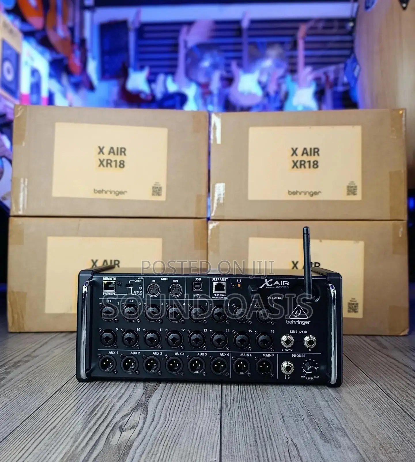 Behringer X Air Xr18 Tablet-Controlled Digital Mixer