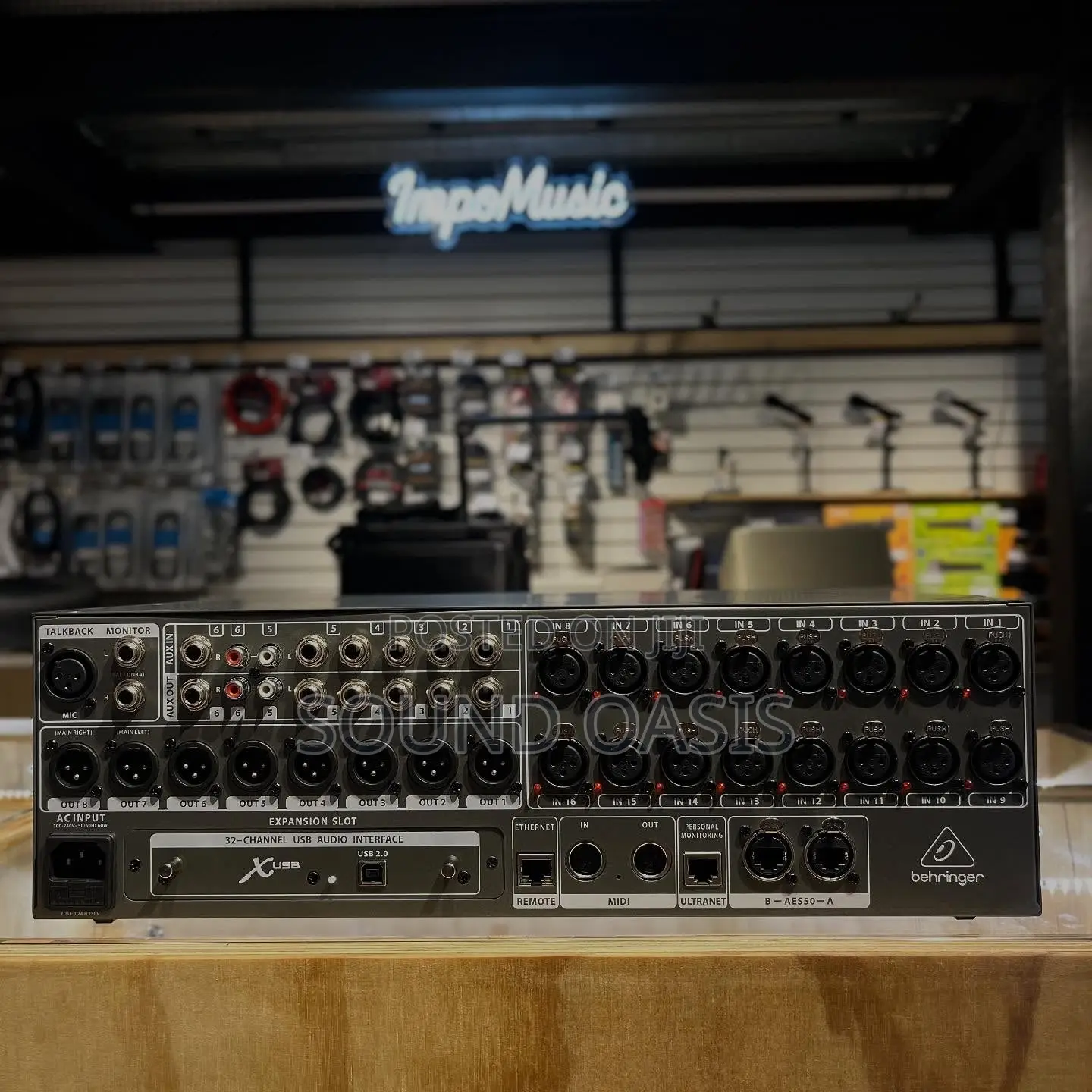 Behringer X32 Rack 40-Channel Rackmount Digital Mixer