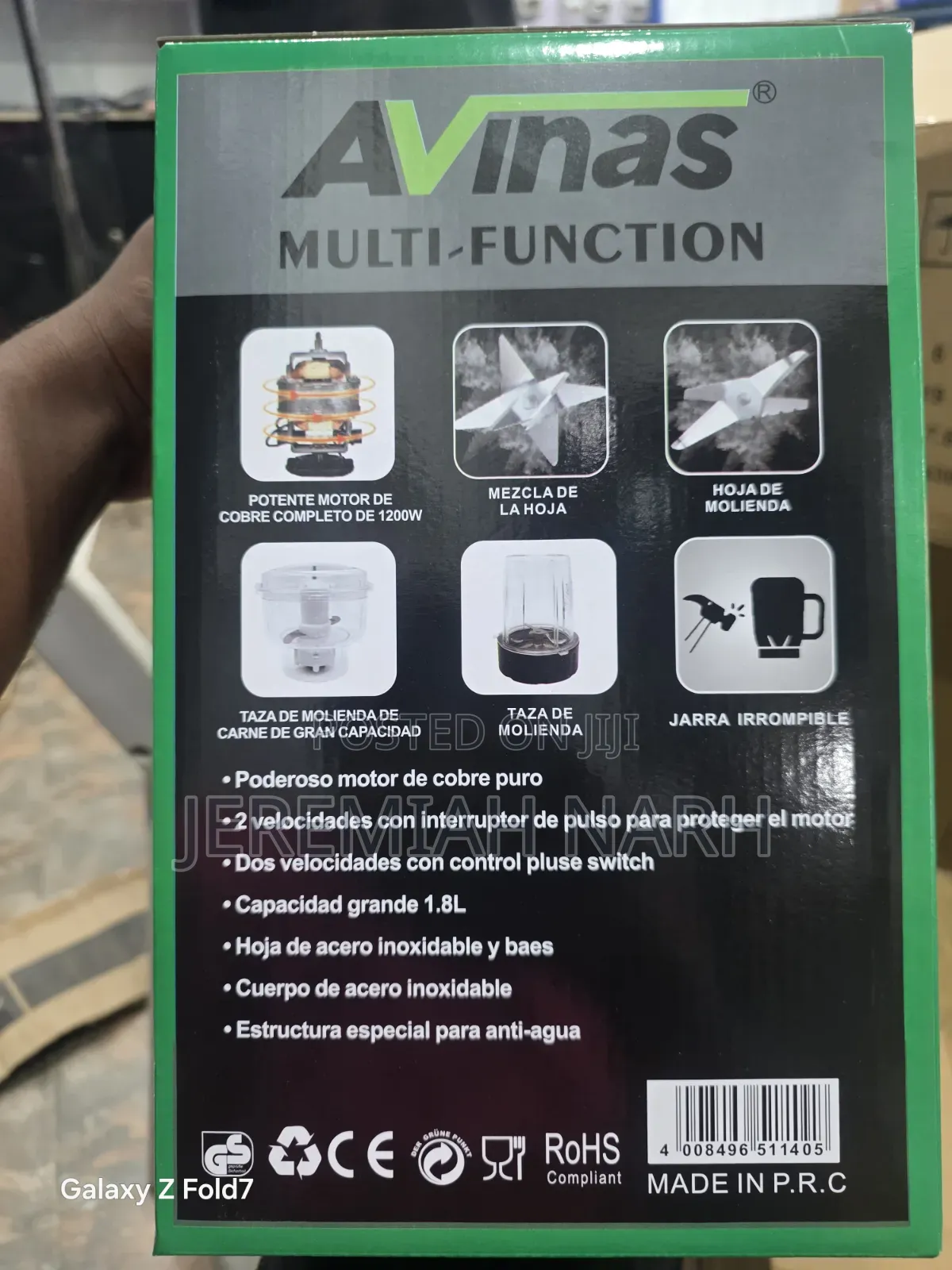 Avinas 4 in 1 Multi Function Blender