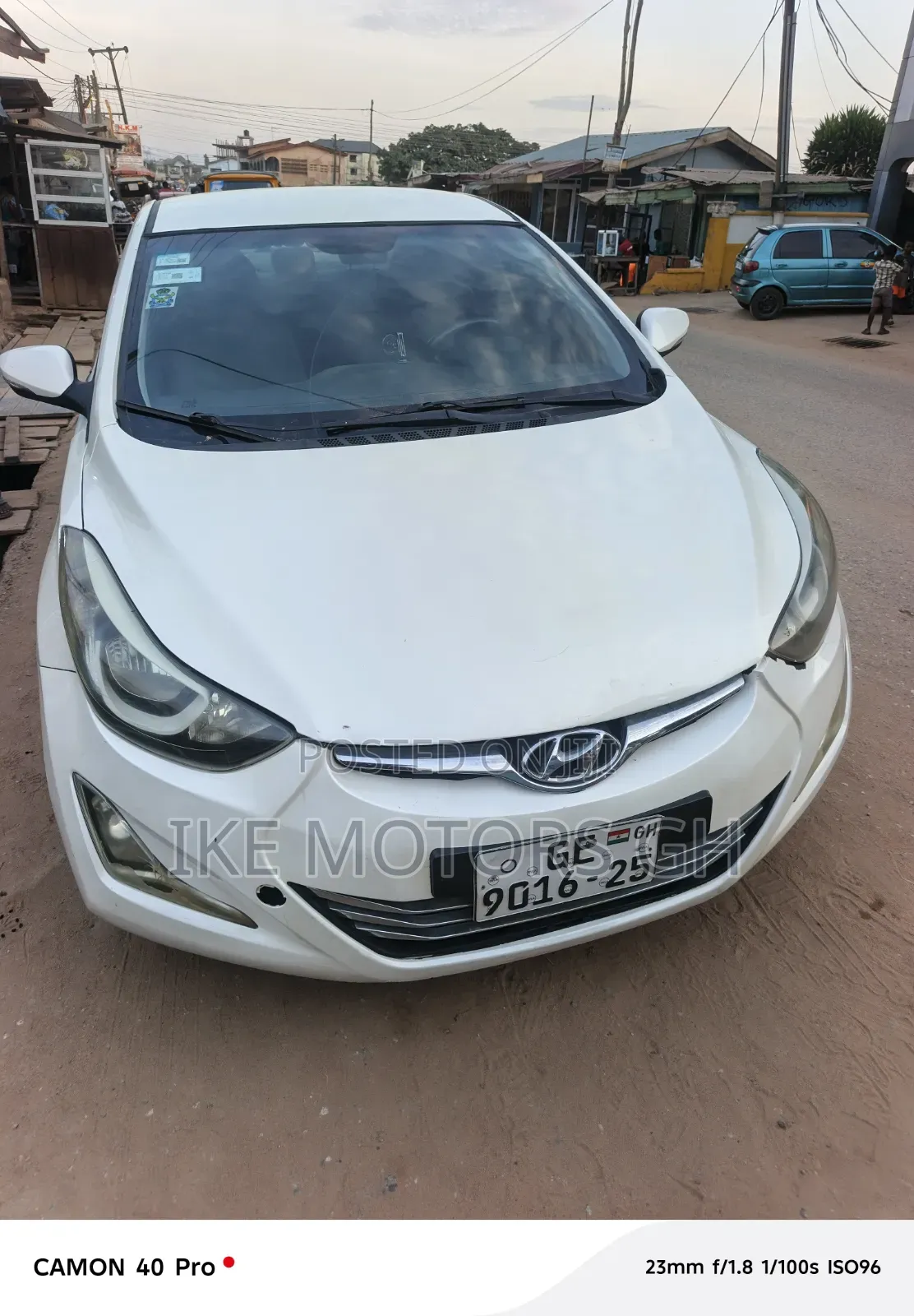 Hyundai Elantra Limited 4dr Sedan (1.8L 4cyl 6A) 2015 White
