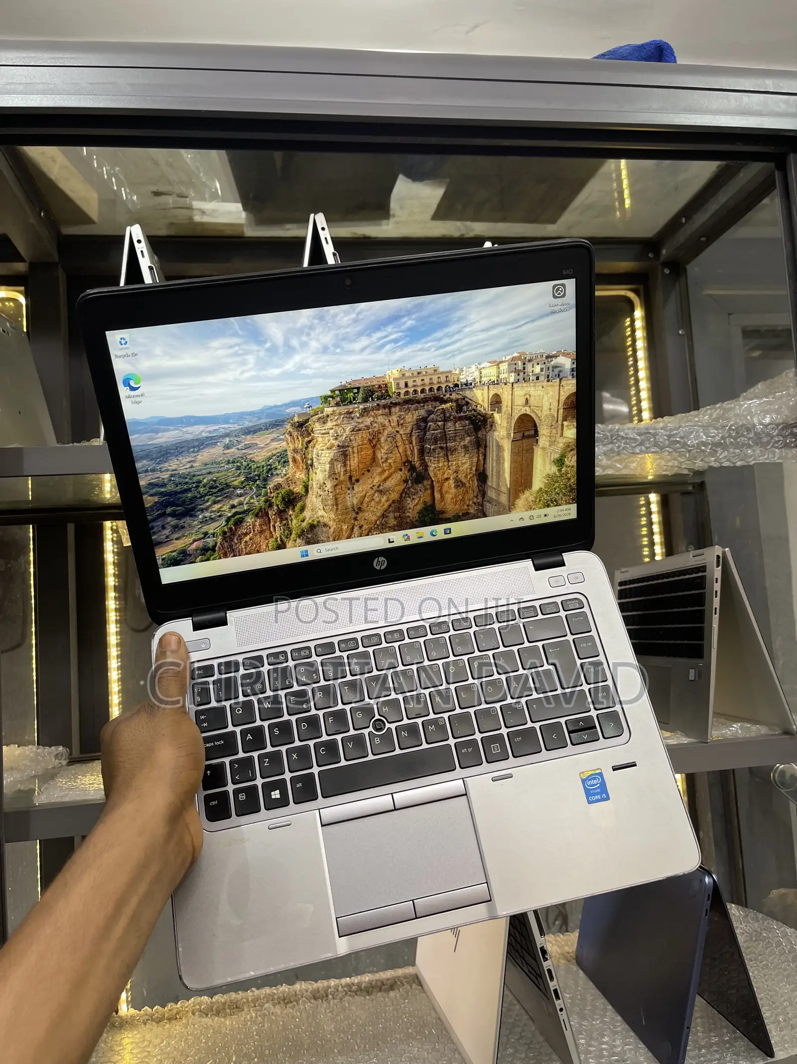 Laptop HP EliteBook 840 G2 8GB Intel Core i5 SSD 256GB