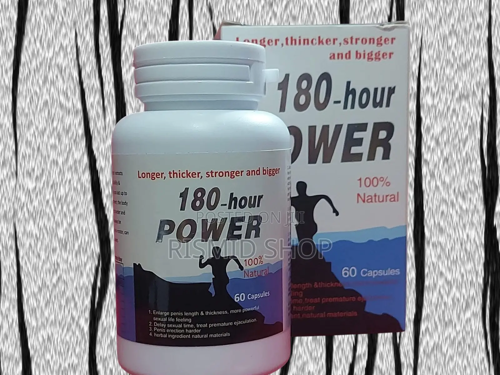 180 Hour Men’s Strength Wellness Capsules