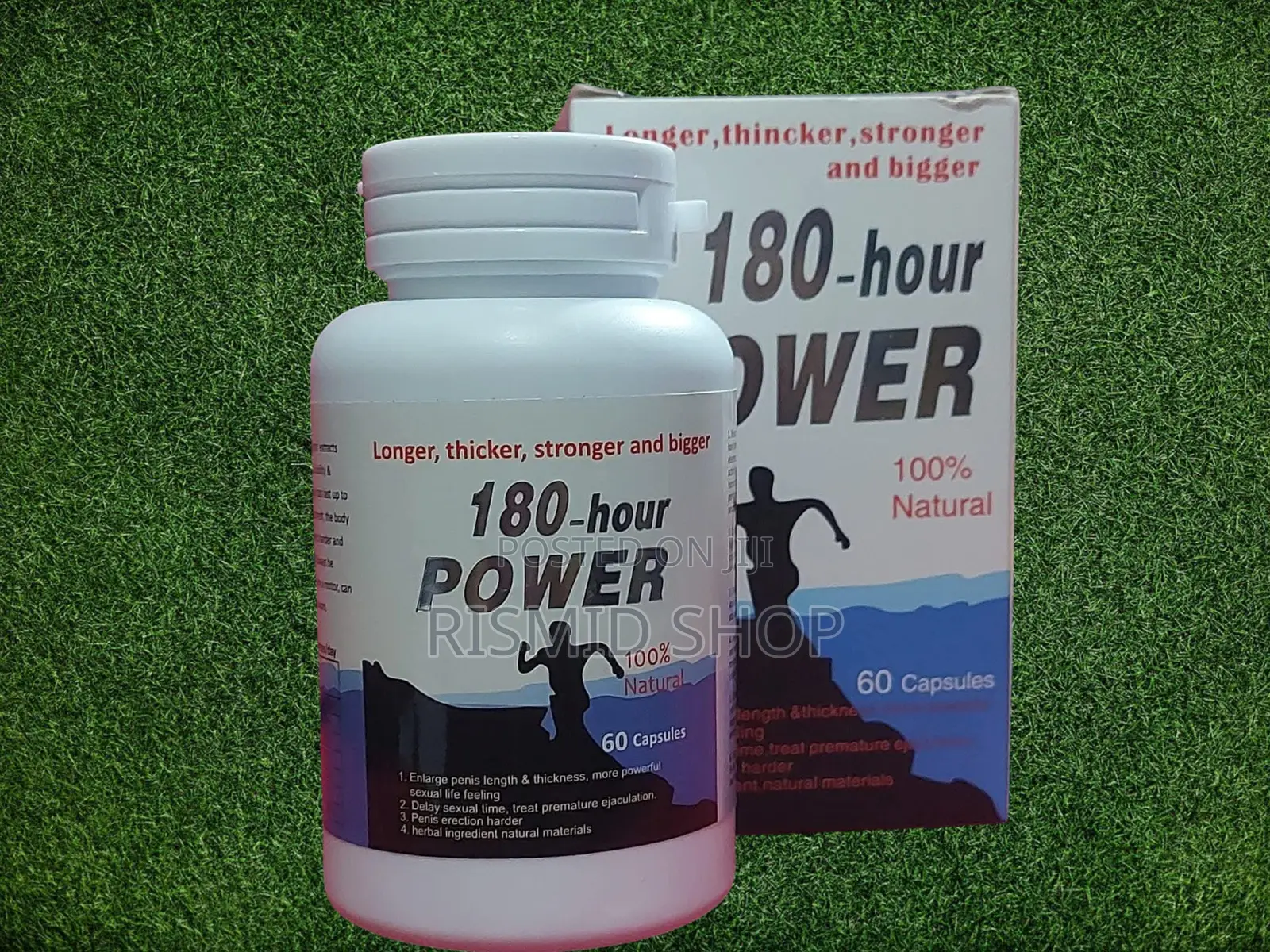 180 Hour Enhanced Formula Capsules for Strong Men