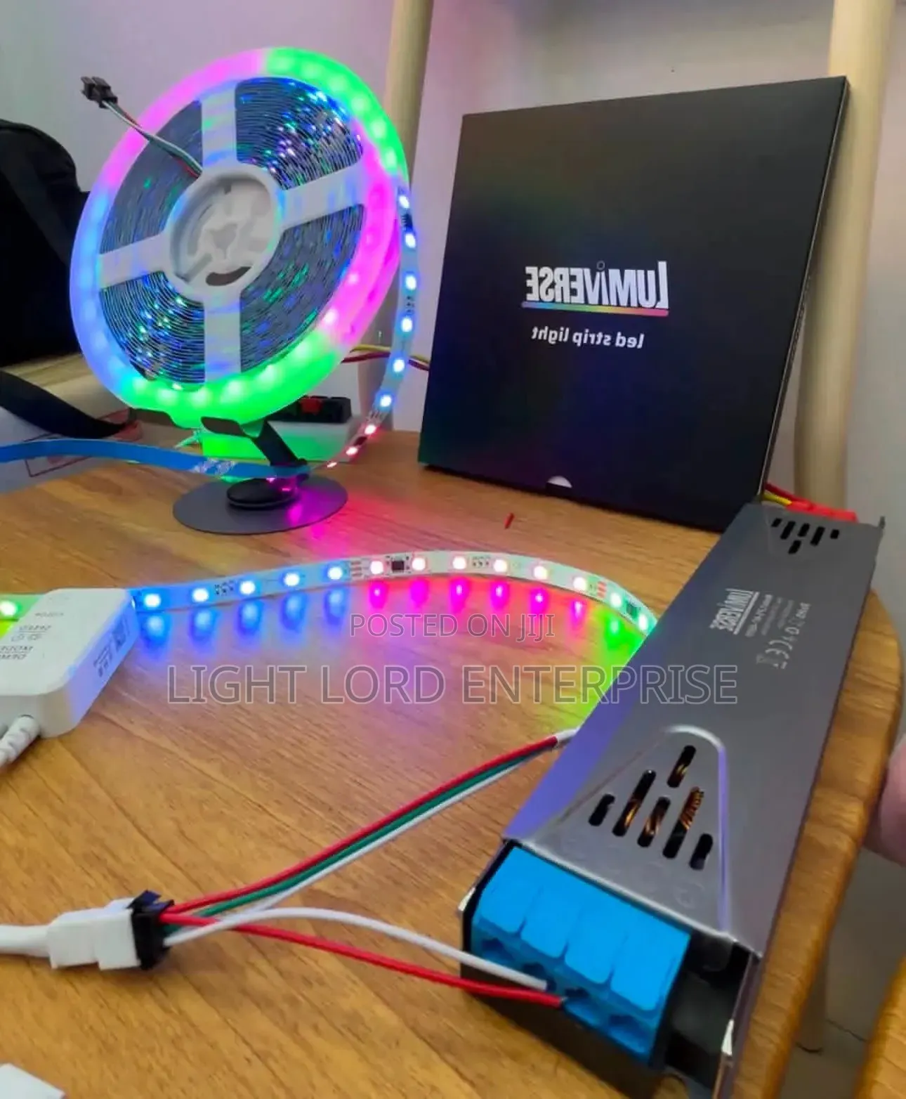 Static Effect 24V RGB Running Light 10meters