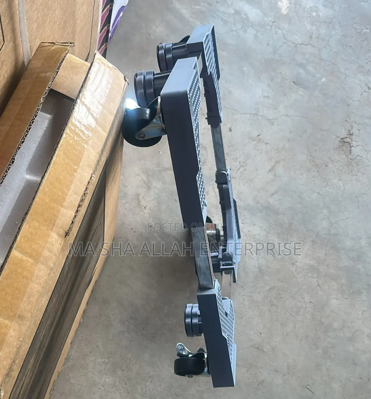 Fridge and Washing Machine Stand With Wheels