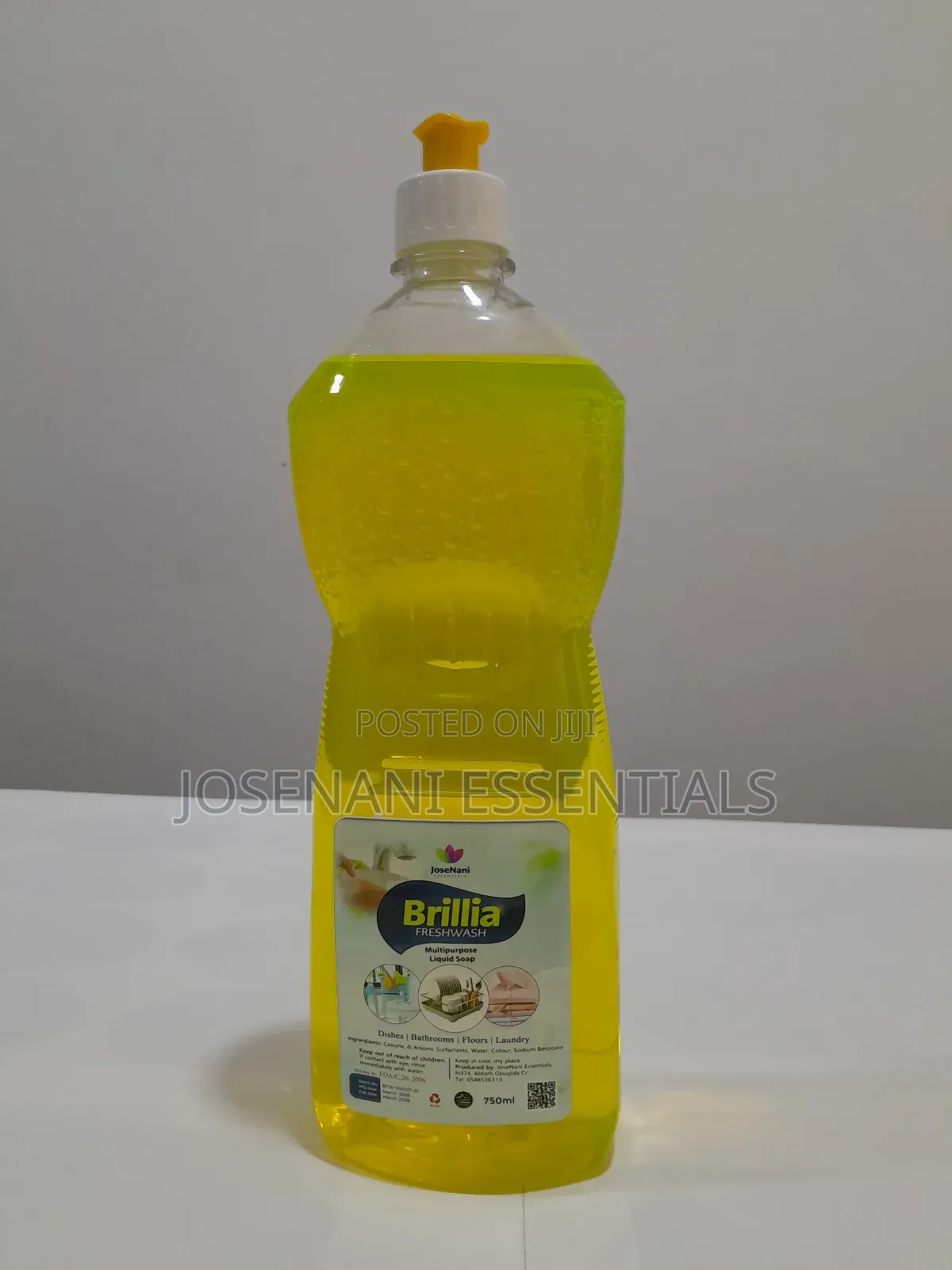 Brillia FreshWash Liquid Soap 750ml – Multipurpose Cleaning Soap