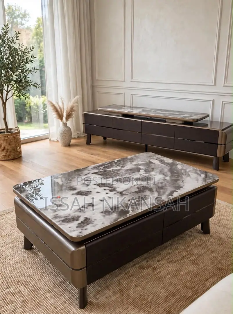 Luxury Dark Brown TVs Set