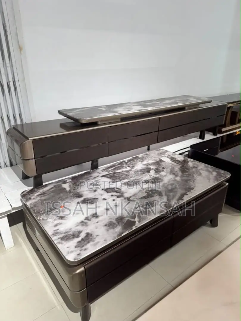 Luxury Dark Brown TVs Set