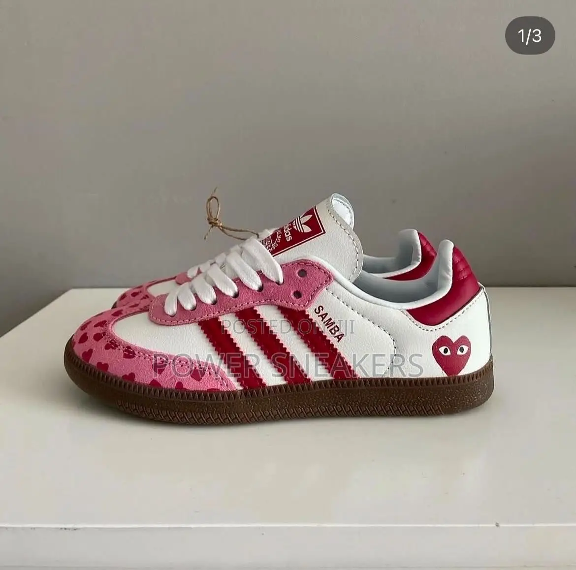 Adidas Samba Pink/White