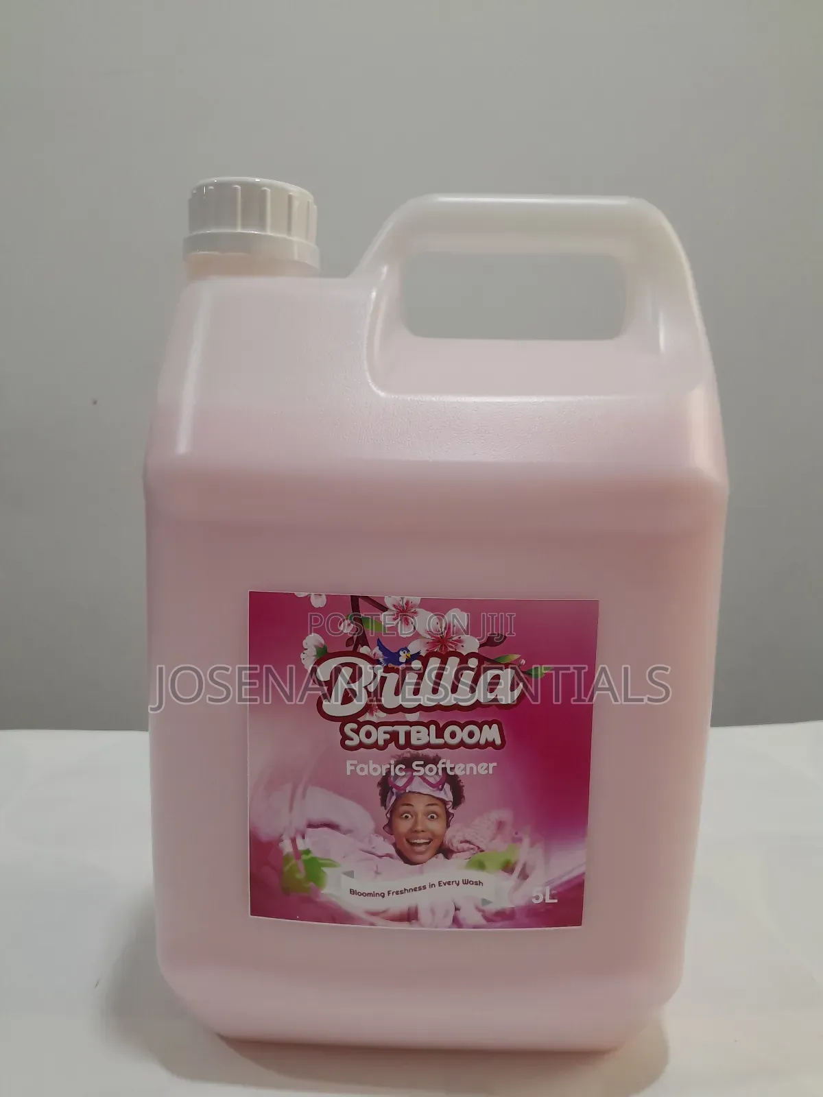 Brillia SoftBloom Fabric Softener 5L – Bulk Laundry Softener