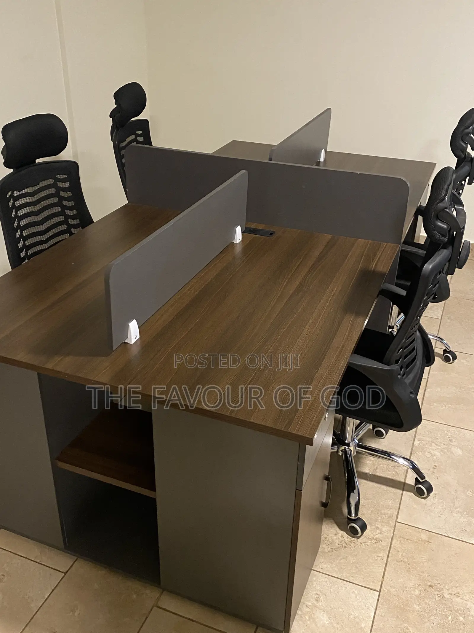 Solid and Strong 4in1 Wooden Workstation