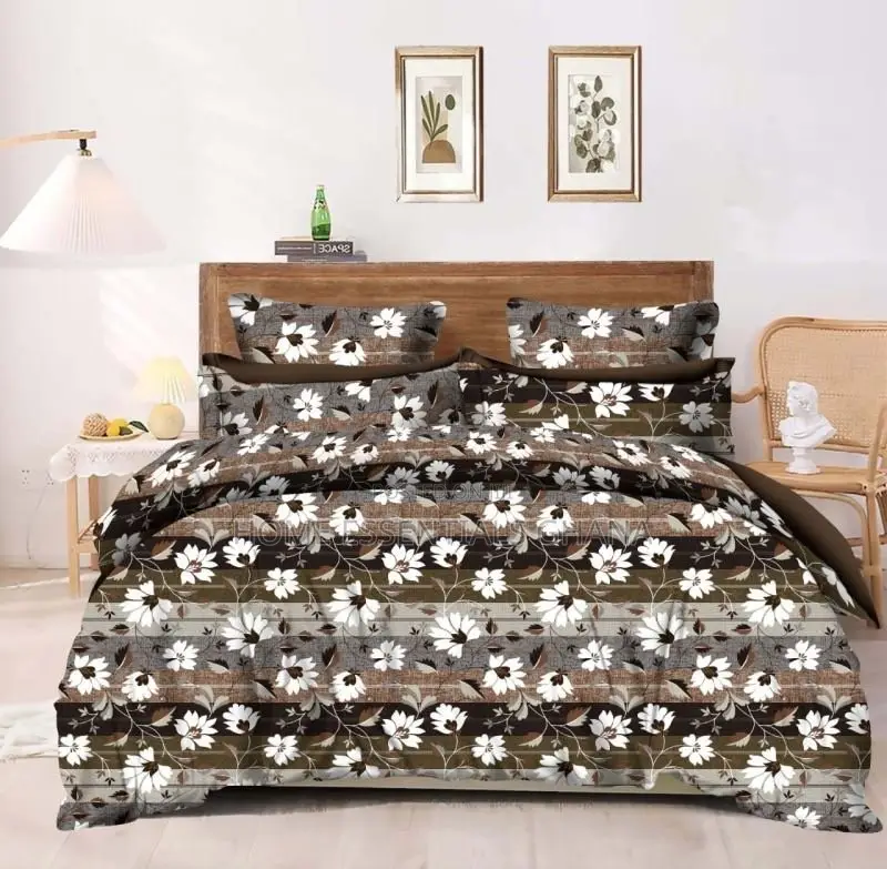 Cotton Luxury King Size Bed Sheet, Size: 90x100 Inch