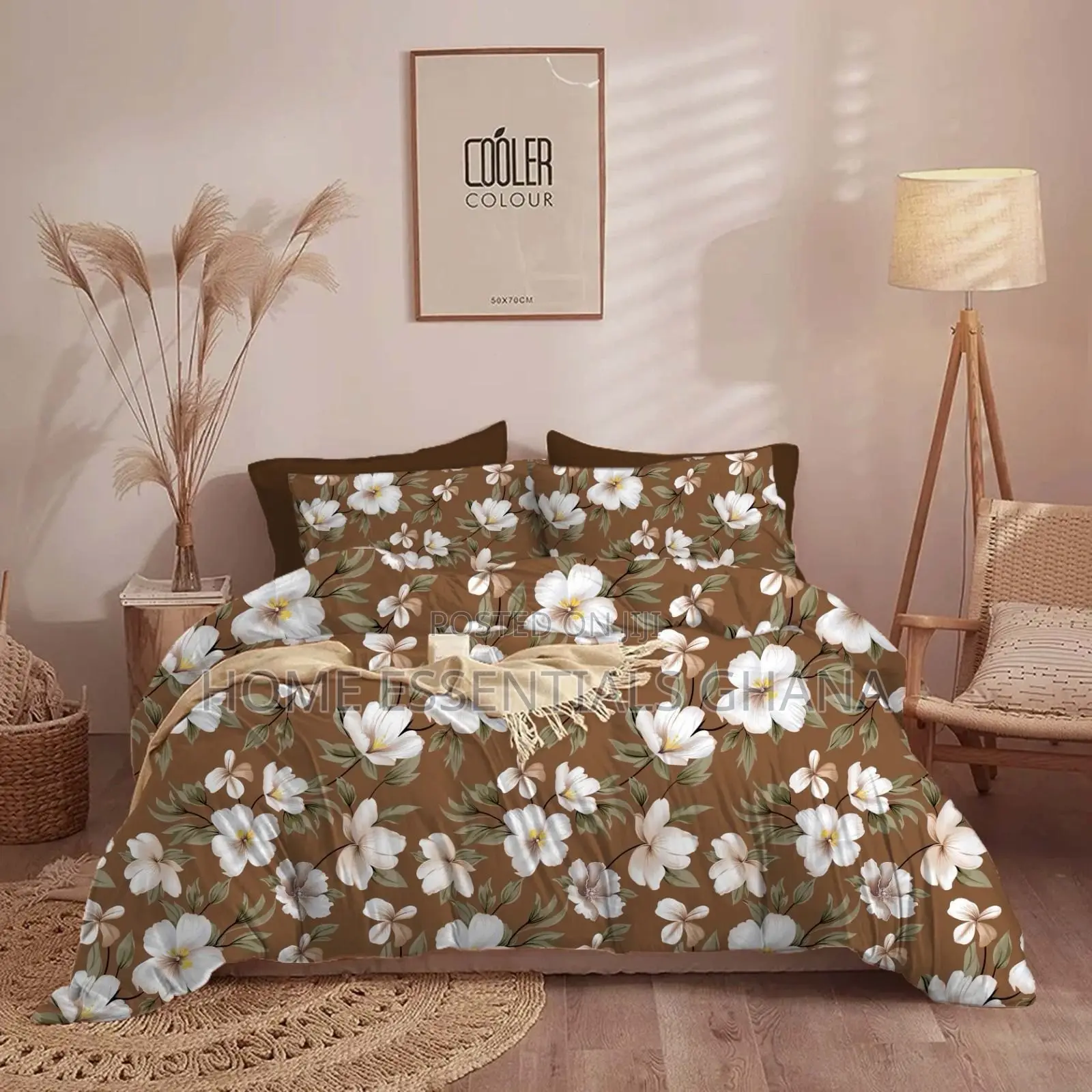 Cotton Luxury King Size Bed Sheet, Size: 90x100 Inch