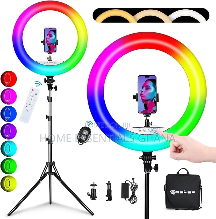 Premium Ring Light With Tripod Phone Holder