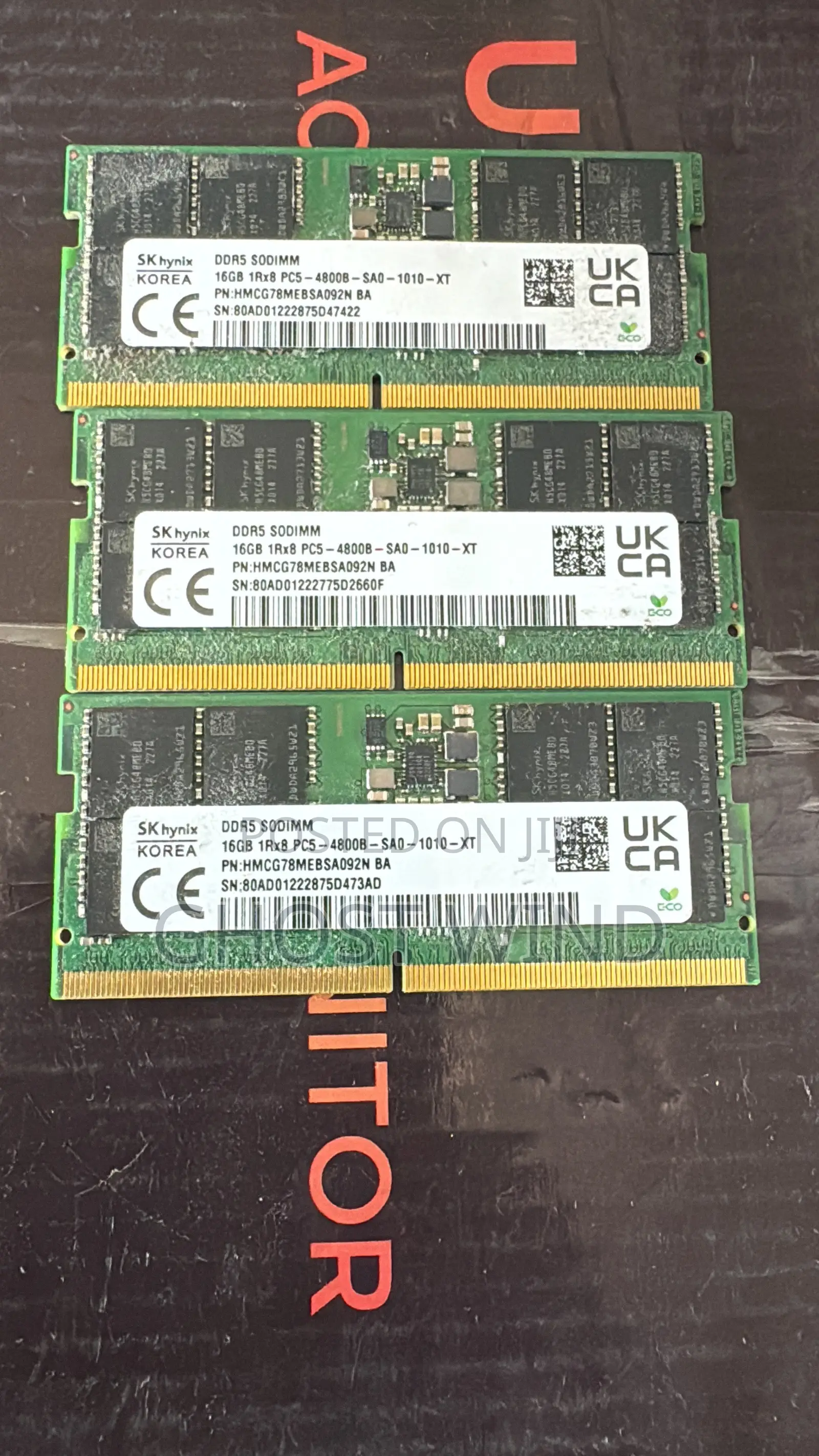 DDR 5 Laptop Rams