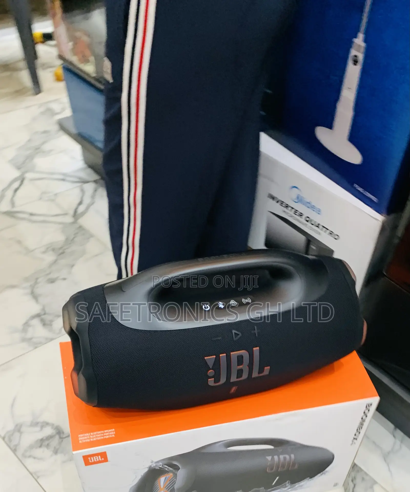Super Great Bluetooth | Boombox 4 JBL Black Portable Speaker