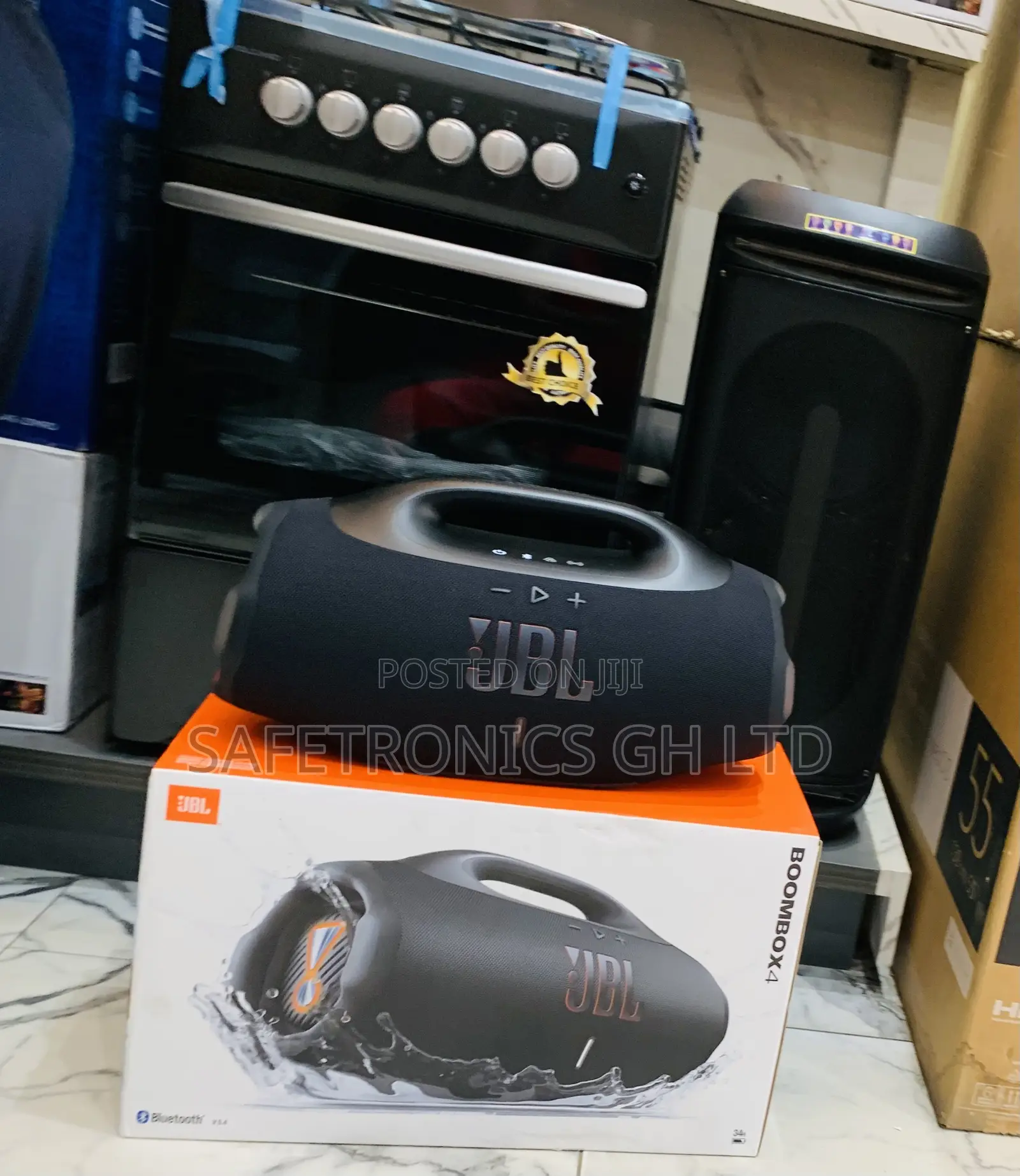 Unleash Great Boombox 4 JBL \\| Bluetooth Black Speaker