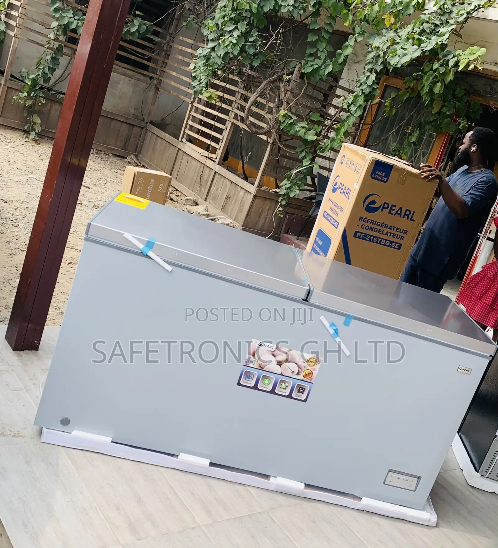 Best Deal on 2 Dpors Grey Pearl PCF-6040 508 Liters Freezer