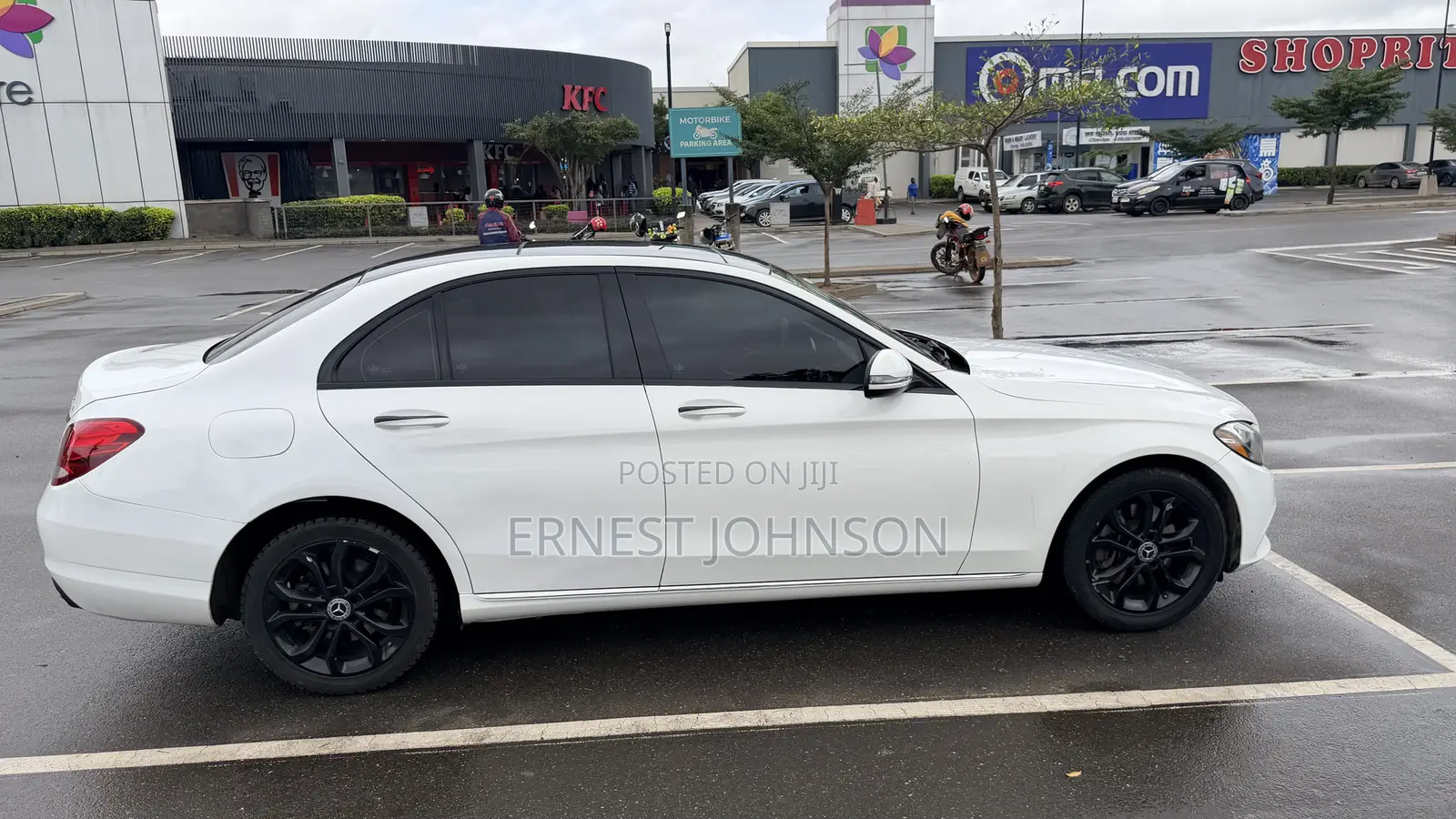 Mercedes-Benz C300 Sport 4Matic Sedan AWD (2.0L 4cyl 7A) 2017 White