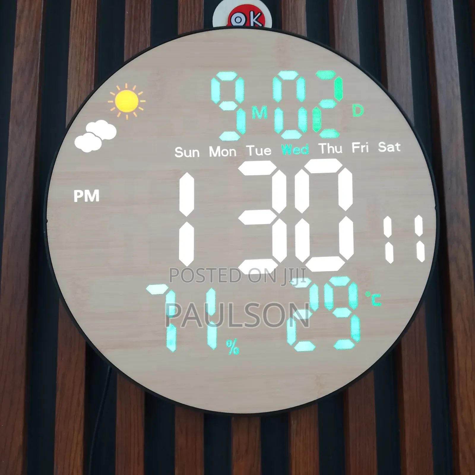 LED Digital Clock With Alarm and Remote Control