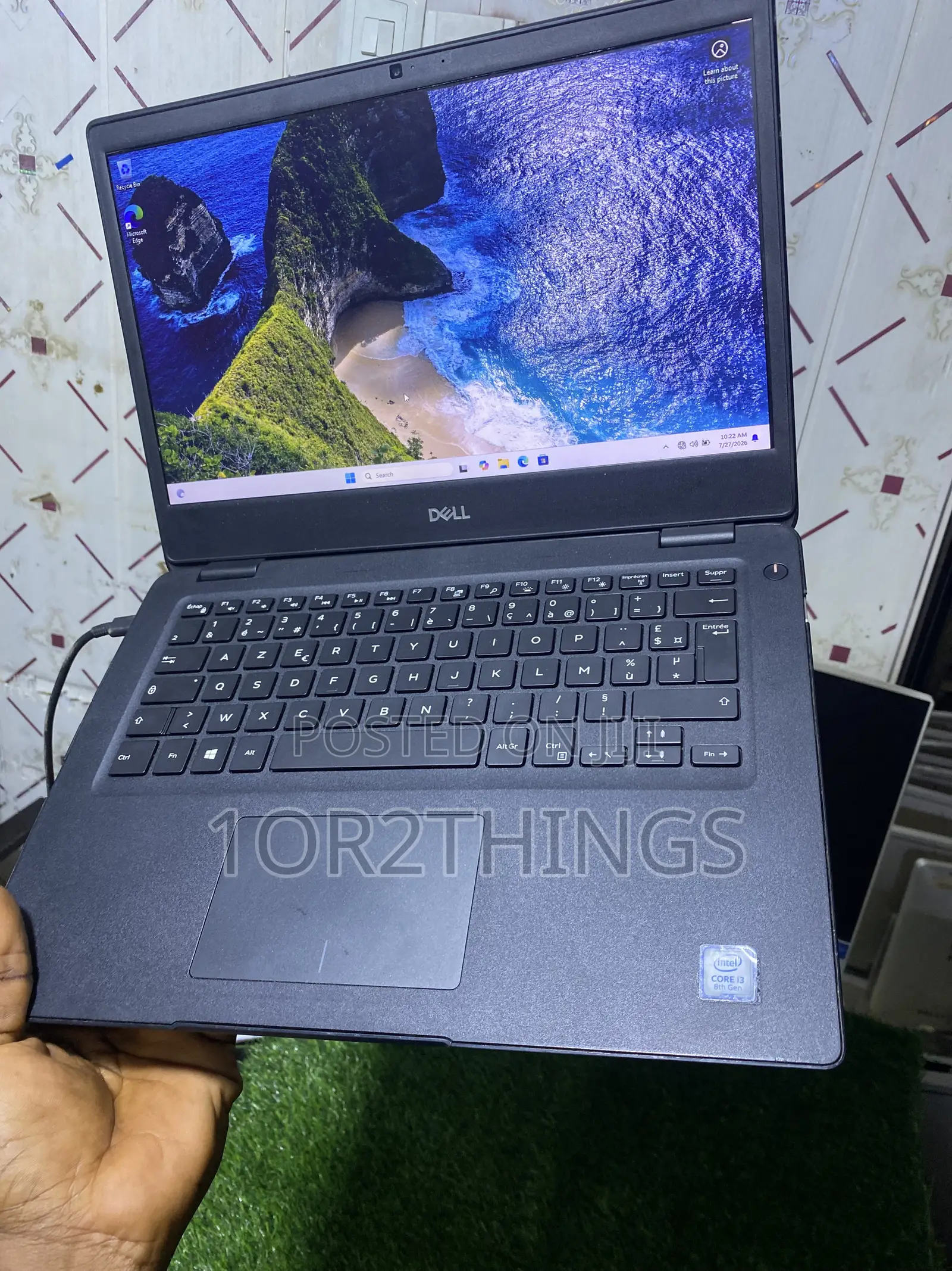 Laptop Dell 8GB Intel Core i3 SSD 256GB