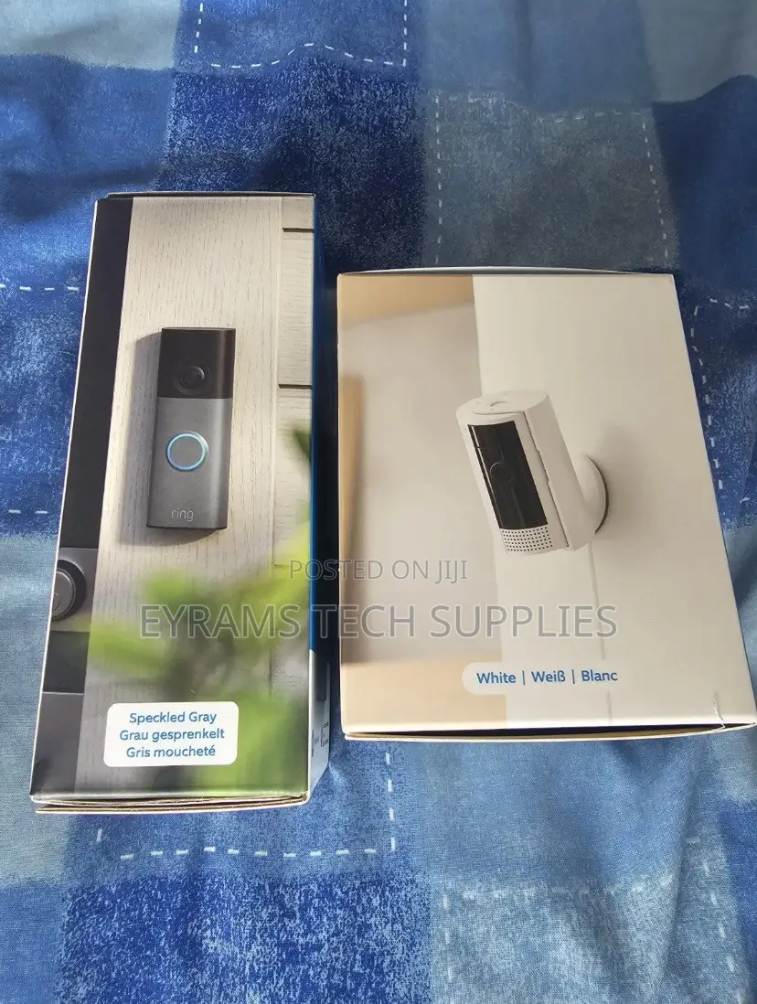 Ring Battery Video Doorbell Camera + Indoor Camera HD
