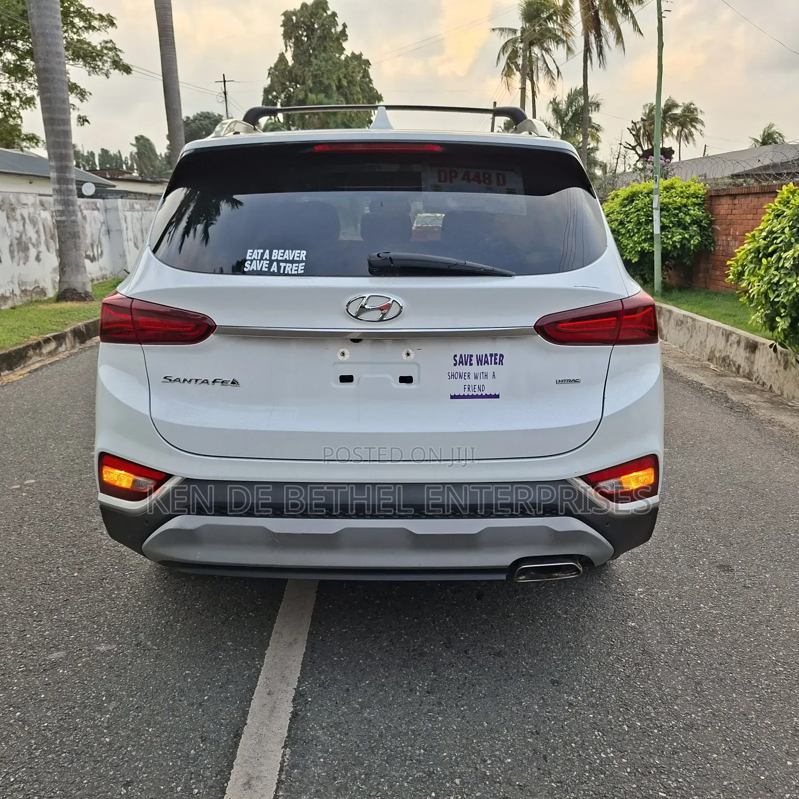 Hyundai Santa Fe 2019 White